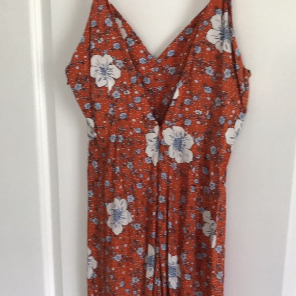 Women button front jumpsuit with zipper in back - Picture 4 of 4